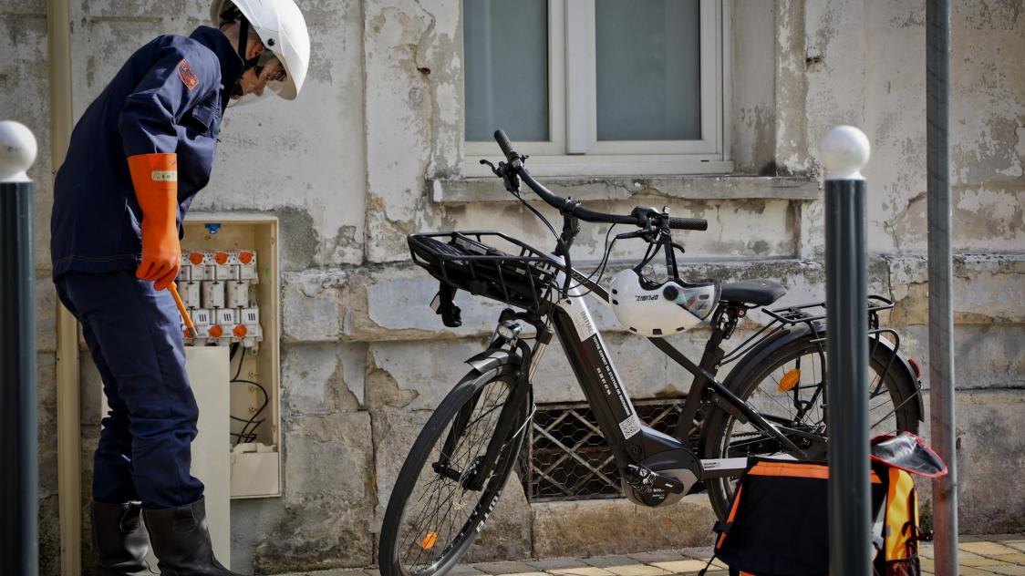 Velo electrique societe store